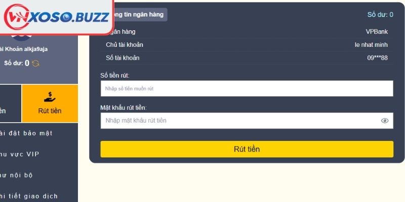 Rút Tiền VNSOXO An Toàn, Nhanh Chóng Và Cam Kết Minh Bạch 2 Xác nhận giao dịch